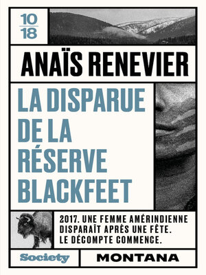 cover image of La disparue de la réserve Blackfeet